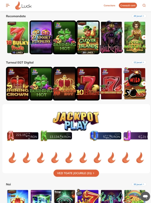 Fortune gaming lobby selection Luck Casino